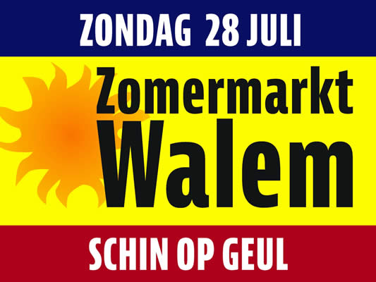 zomermarkt walem