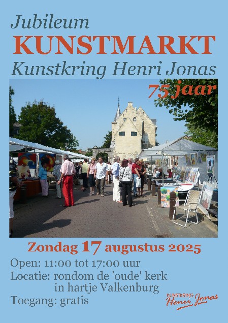 Kunst aan de geul flyer